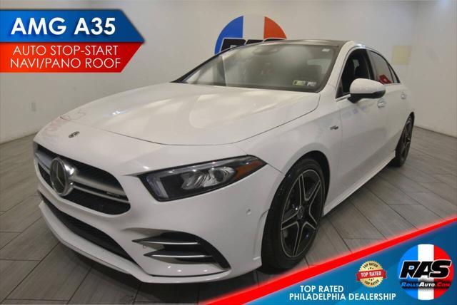 used 2021 Mercedes-Benz AMG A 35 car, priced at $30,789