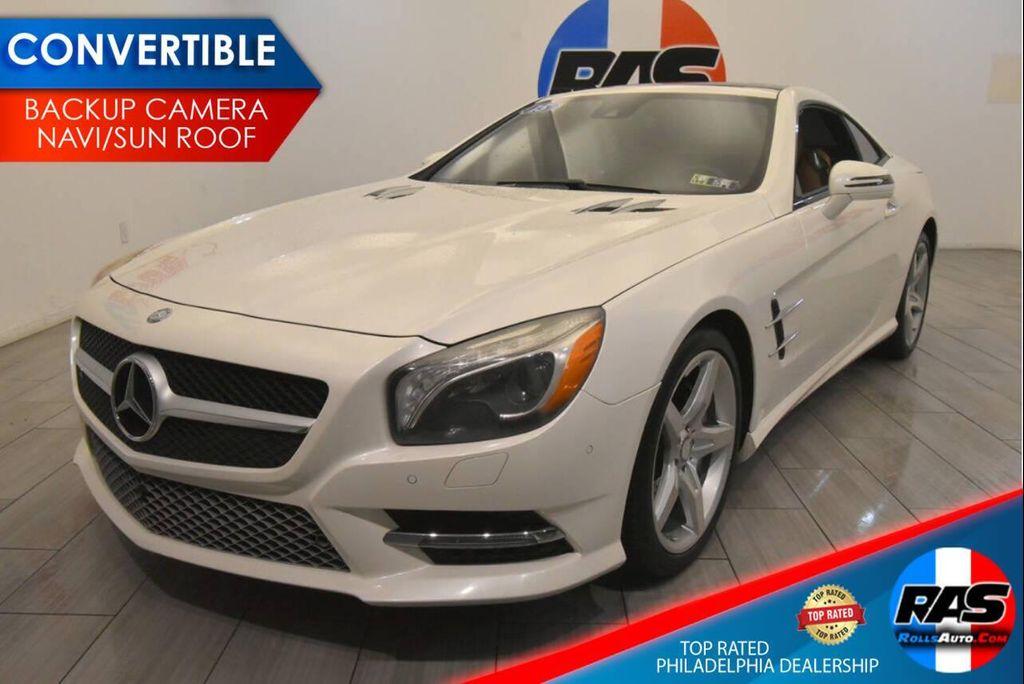 used 2015 Mercedes-Benz SL-Class car, priced at $21,476
