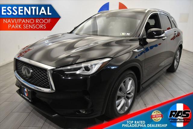 used 2021 INFINITI QX50 car, priced at $27,859