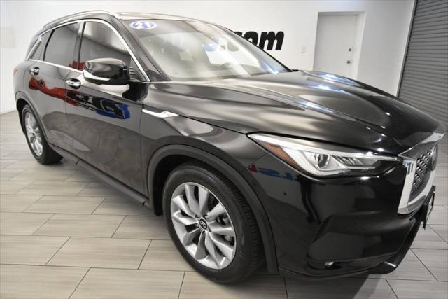 used 2021 INFINITI QX50 car, priced at $27,859
