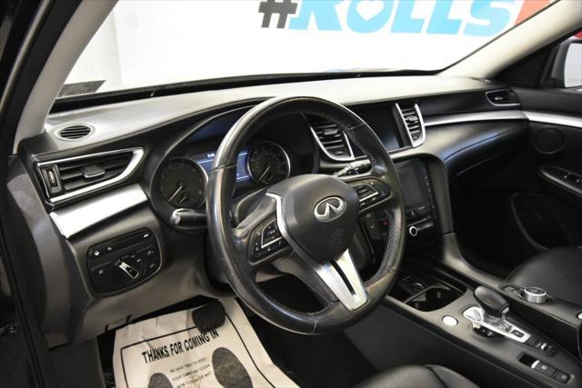 used 2021 INFINITI QX50 car, priced at $27,859