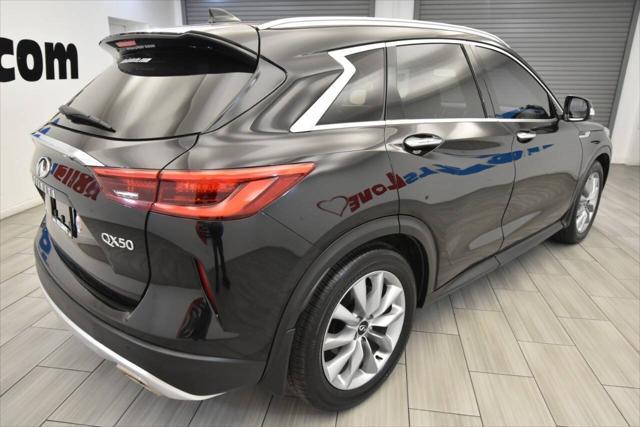 used 2021 INFINITI QX50 car, priced at $27,859