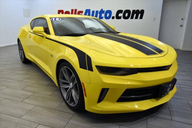 used 2018 Chevrolet Camaro car, priced at $17,774