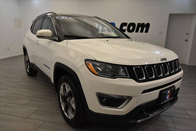 used 2021 Jeep Compass car, priced at $18,987