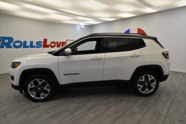 used 2021 Jeep Compass car, priced at $18,987