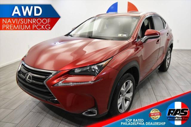 used 2017 Lexus NX 200t car, priced at $20,445