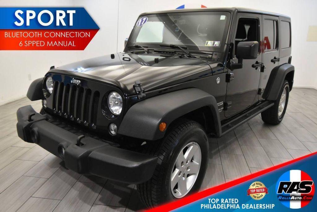 used 2017 Jeep Wrangler Unlimited car, priced at $19,555