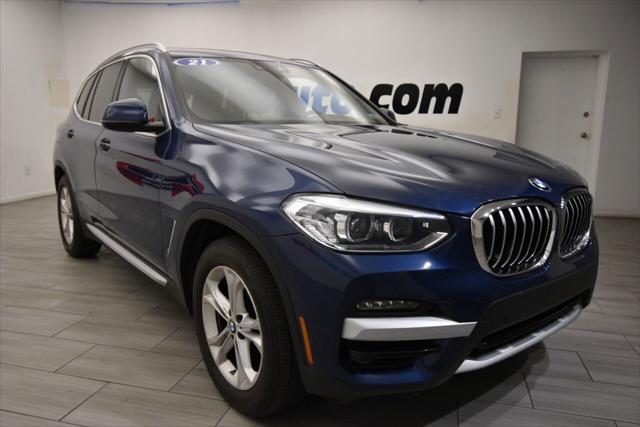 used 2021 BMW X3 car, priced at $31,500