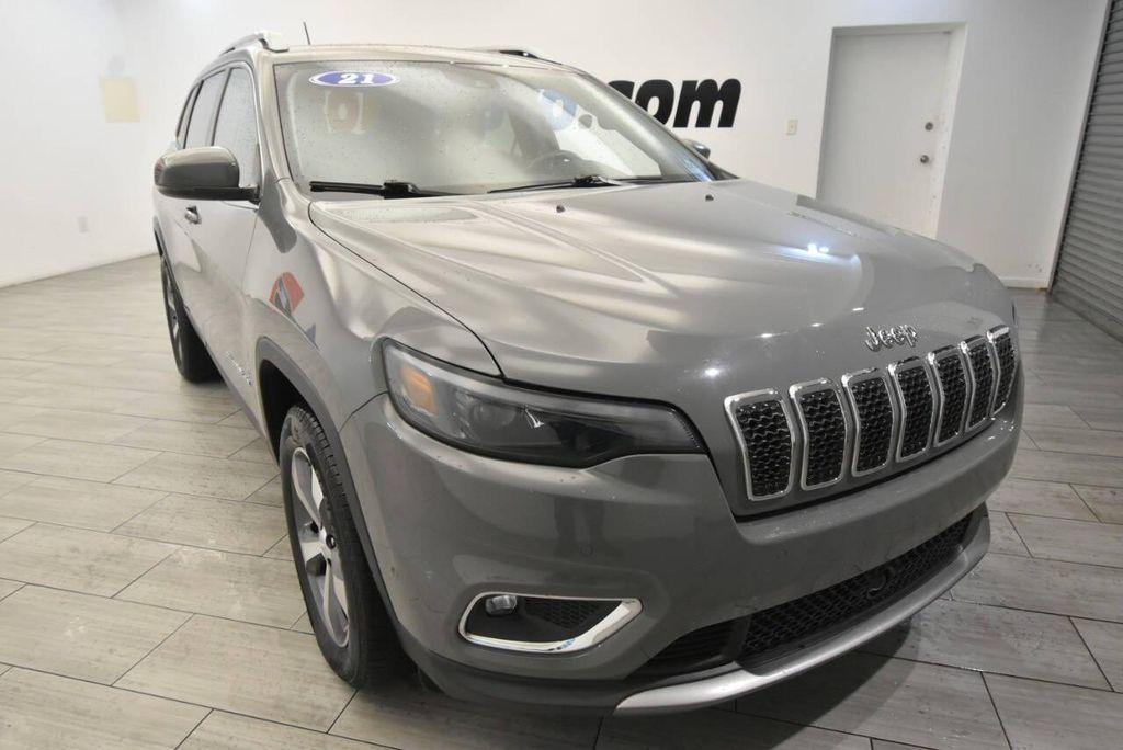 used 2021 Jeep Cherokee car, priced at $17,985