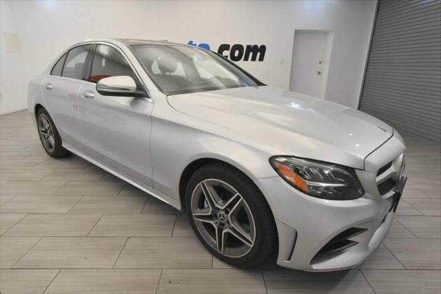 used 2021 Mercedes-Benz C-Class car, priced at $19,999