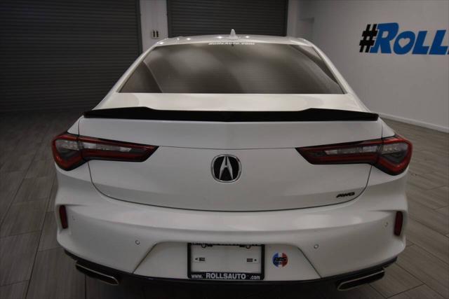 used 2021 Acura TLX car, priced at $25,900