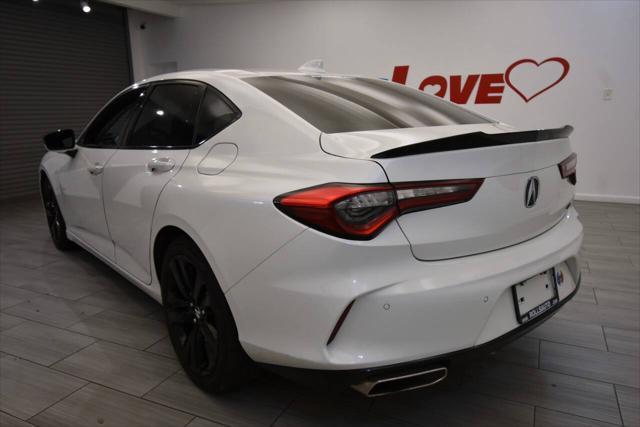 used 2021 Acura TLX car, priced at $25,900