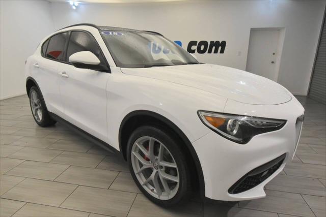 used 2018 Alfa Romeo Stelvio car, priced at $16,785