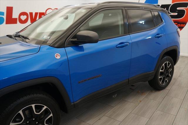 used 2021 Jeep Compass car, priced at $17,695