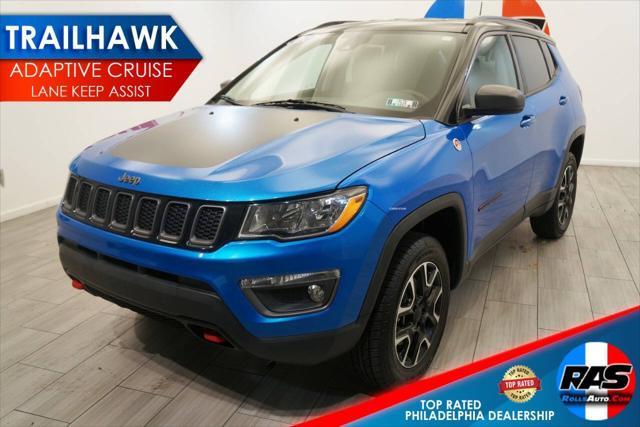 used 2021 Jeep Compass car, priced at $17,695