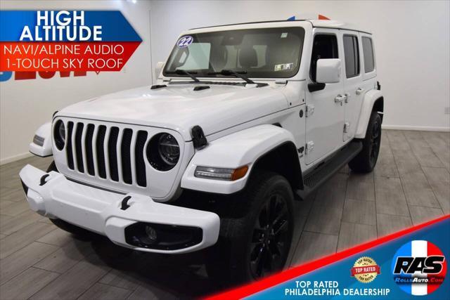 used 2022 Jeep Wrangler Unlimited car, priced at $33,985