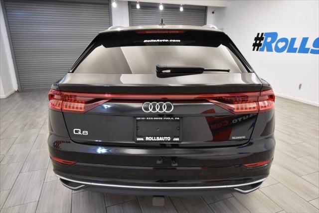 used 2021 Audi Q8 car, priced at $32,985