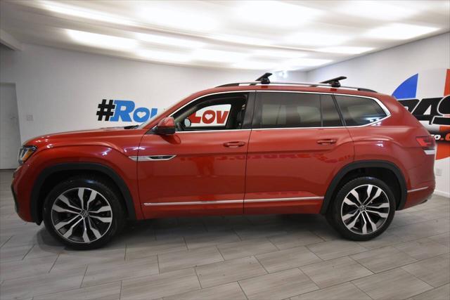 used 2021 Volkswagen Atlas car, priced at $29,500