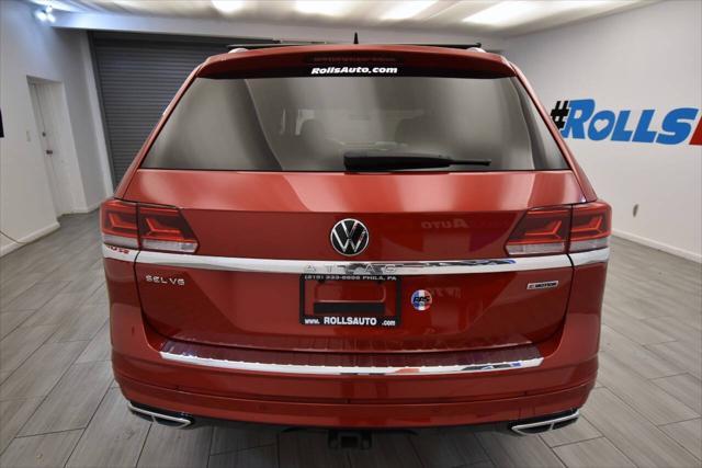 used 2021 Volkswagen Atlas car, priced at $29,500