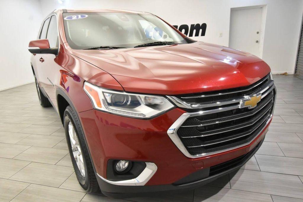 used 2021 Chevrolet Traverse car, priced at $16,999