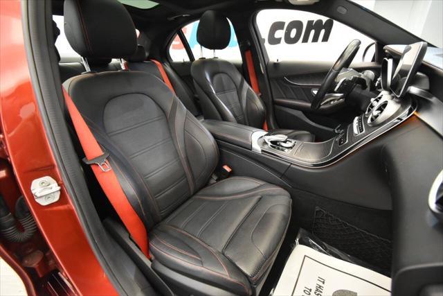 used 2016 Mercedes-Benz C-Class car, priced at $21,875