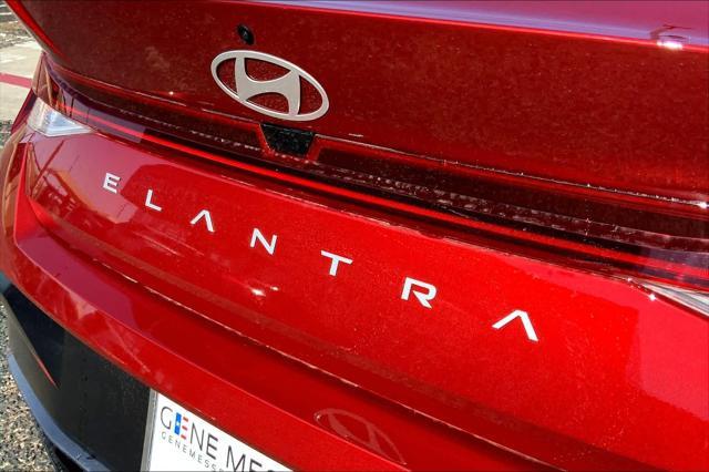 new 2024 Hyundai Elantra car, priced at $27,005