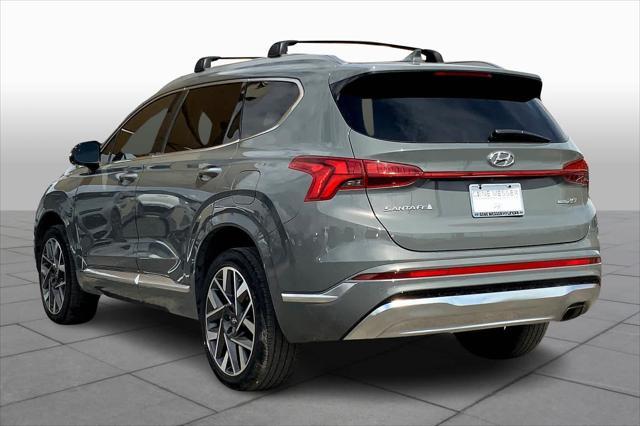 used 2021 Hyundai Santa Fe car, priced at $27,758