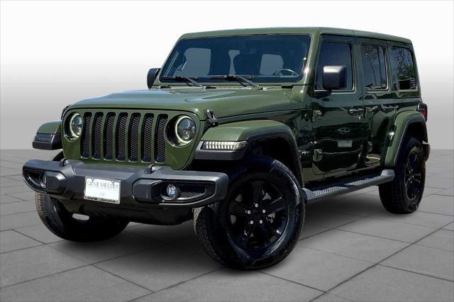 used 2021 Jeep Wrangler Unlimited car, priced at $30,534