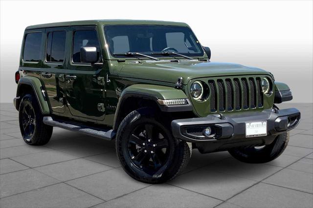used 2021 Jeep Wrangler Unlimited car, priced at $30,260