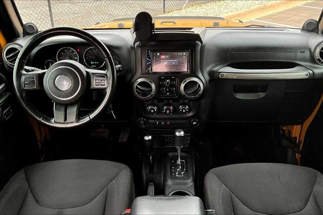 used 2014 Jeep Wrangler Unlimited car, priced at $18,499