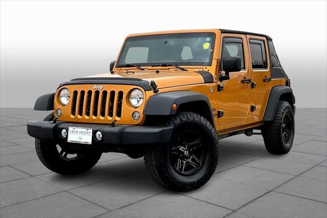 used 2014 Jeep Wrangler Unlimited car, priced at $18,499