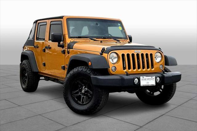 used 2014 Jeep Wrangler Unlimited car, priced at $18,499