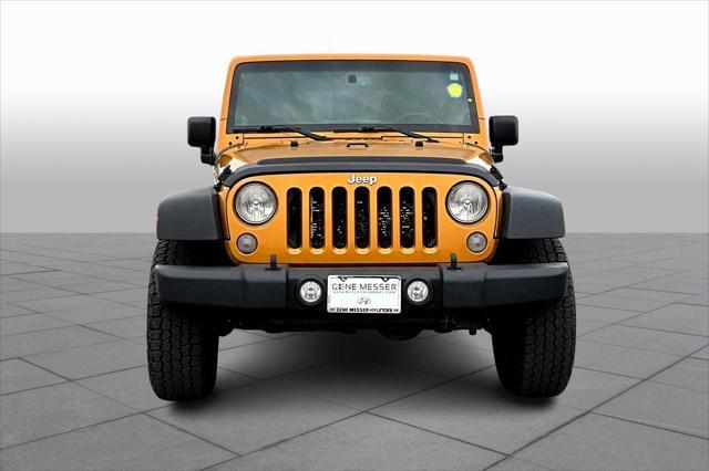 used 2014 Jeep Wrangler Unlimited car, priced at $18,499