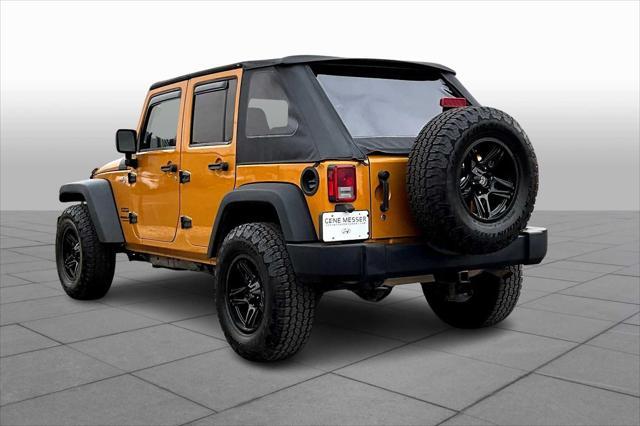 used 2014 Jeep Wrangler Unlimited car, priced at $18,499