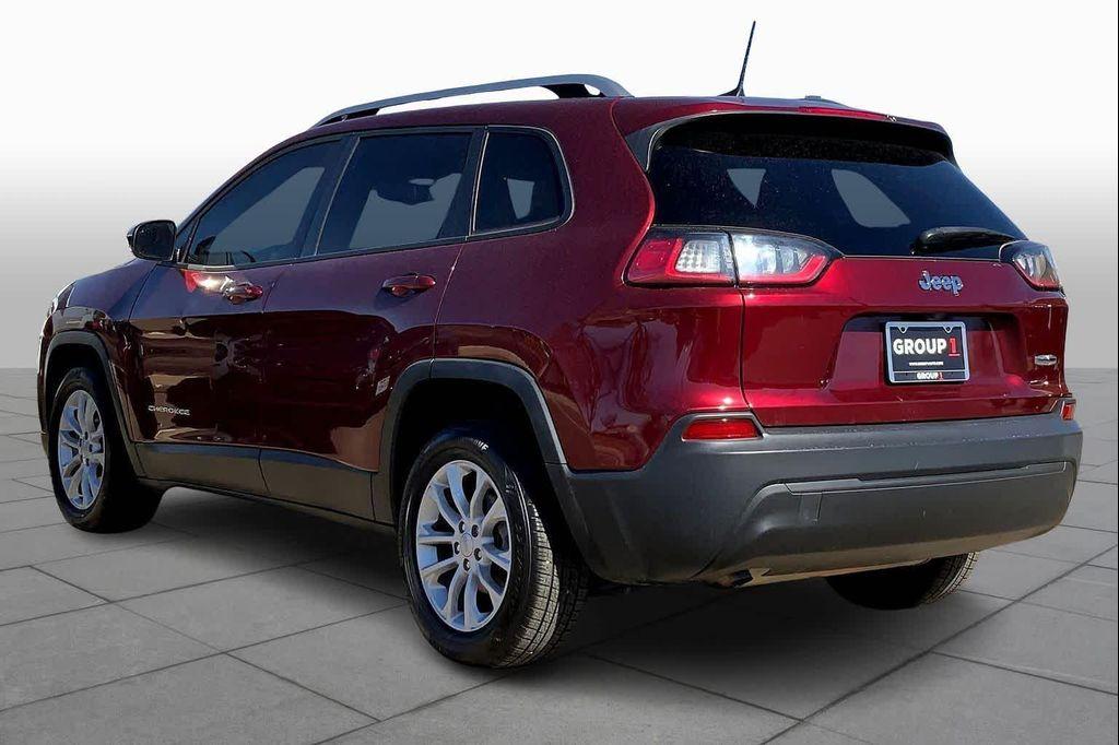 used 2021 Jeep Cherokee car, priced at $14,597