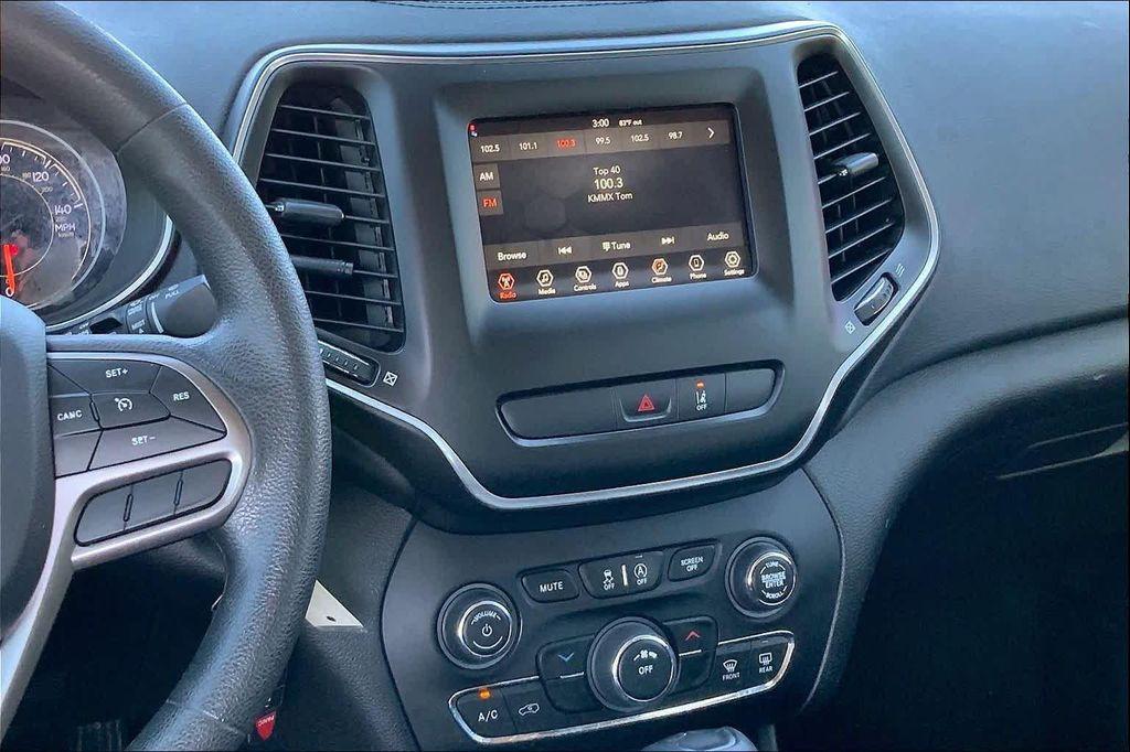 used 2021 Jeep Cherokee car, priced at $14,597