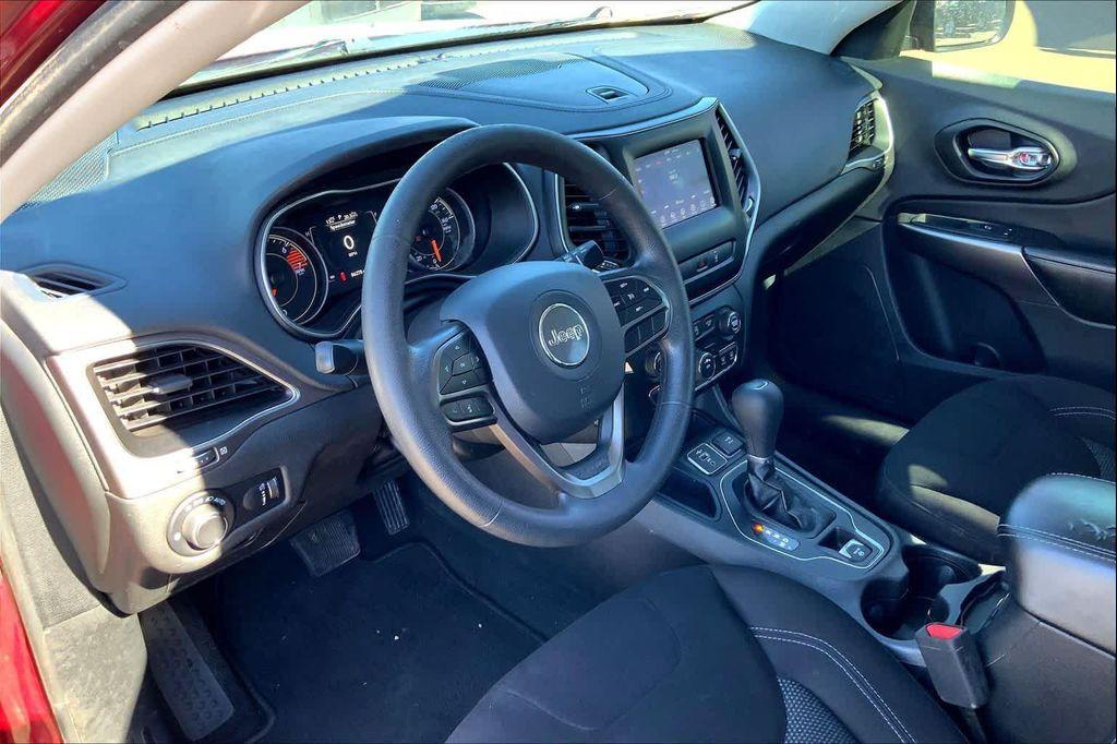 used 2021 Jeep Cherokee car, priced at $14,597