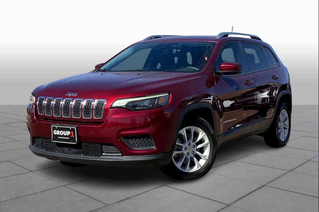 used 2021 Jeep Cherokee car, priced at $14,597