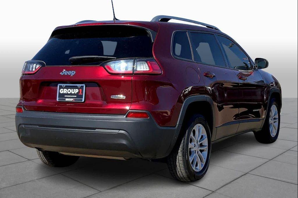 used 2021 Jeep Cherokee car, priced at $14,597