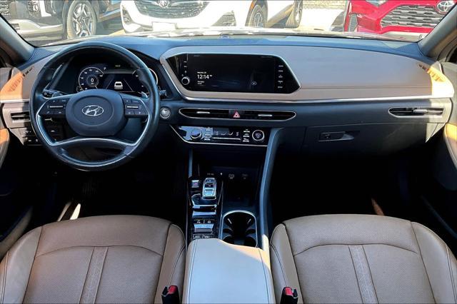 used 2021 Hyundai Sonata car, priced at $23,180