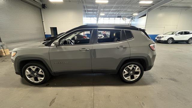 used 2021 Jeep Compass car, priced at $17,827