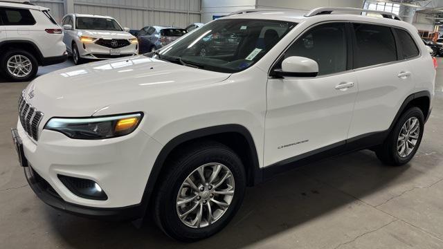 used 2021 Jeep Cherokee car, priced at $20,579