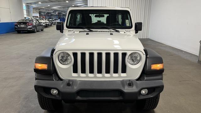 used 2021 Jeep Wrangler Unlimited car, priced at $29,522