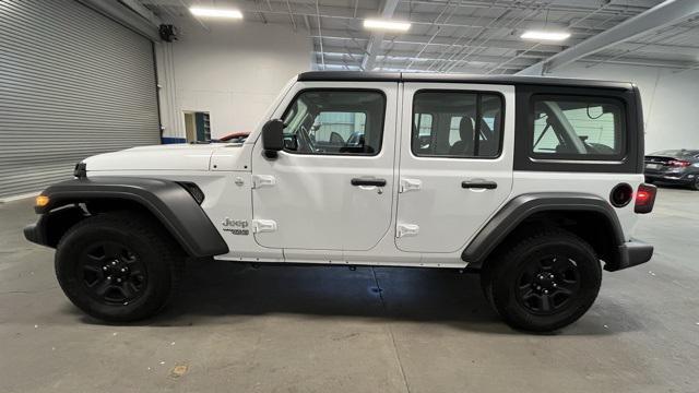 used 2021 Jeep Wrangler Unlimited car, priced at $29,522