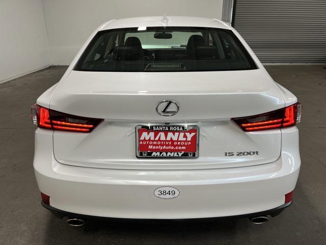 used 2016 Lexus IS 200t car, priced at $17,000