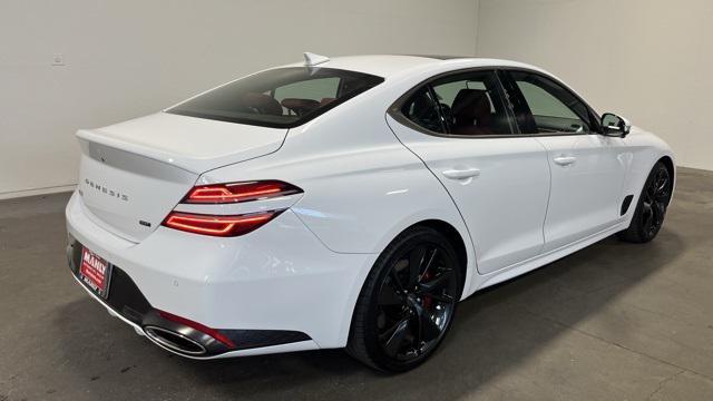 used 2023 Genesis G70 car, priced at $40,500