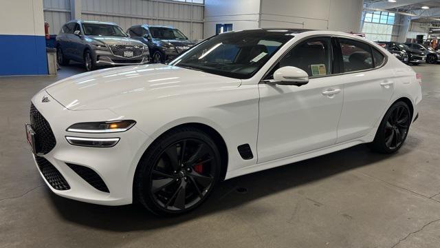 used 2023 Genesis G70 car, priced at $40,500