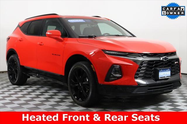 used 2021 Chevrolet Blazer car, priced at $34,495