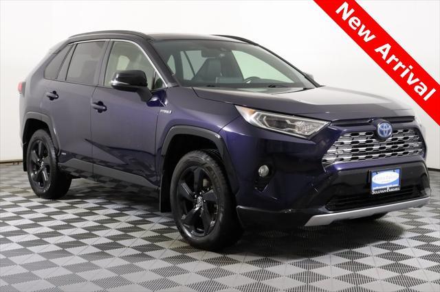 used 2019 Toyota RAV4 Hybrid car, priced at $30,000