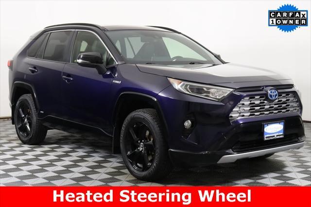 used 2019 Toyota RAV4 Hybrid car, priced at $30,000